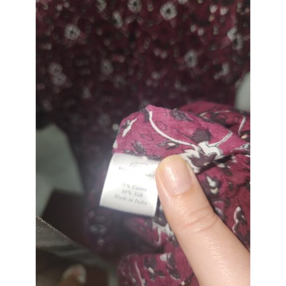 Roller Rabbit Roberta shirt dress S silk blend - Picture 3 of 3